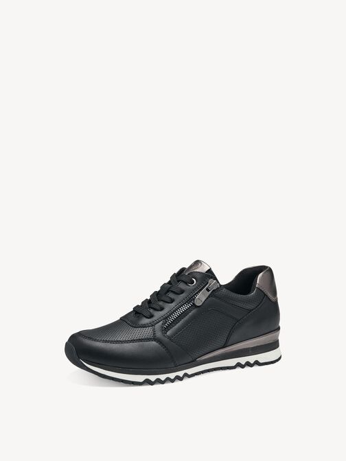 Sneaker - schwarz, BLACK/GUN MTL, hi-res
