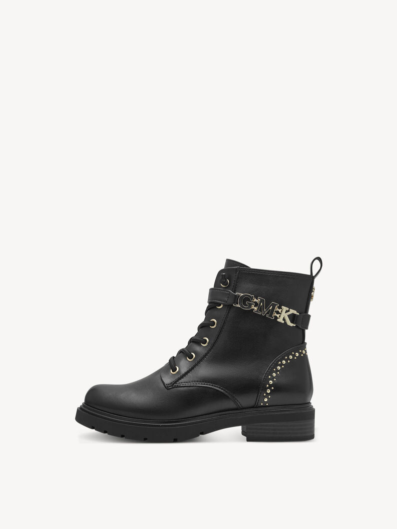 Stiefelette - schwarz, BLACK, hi-res