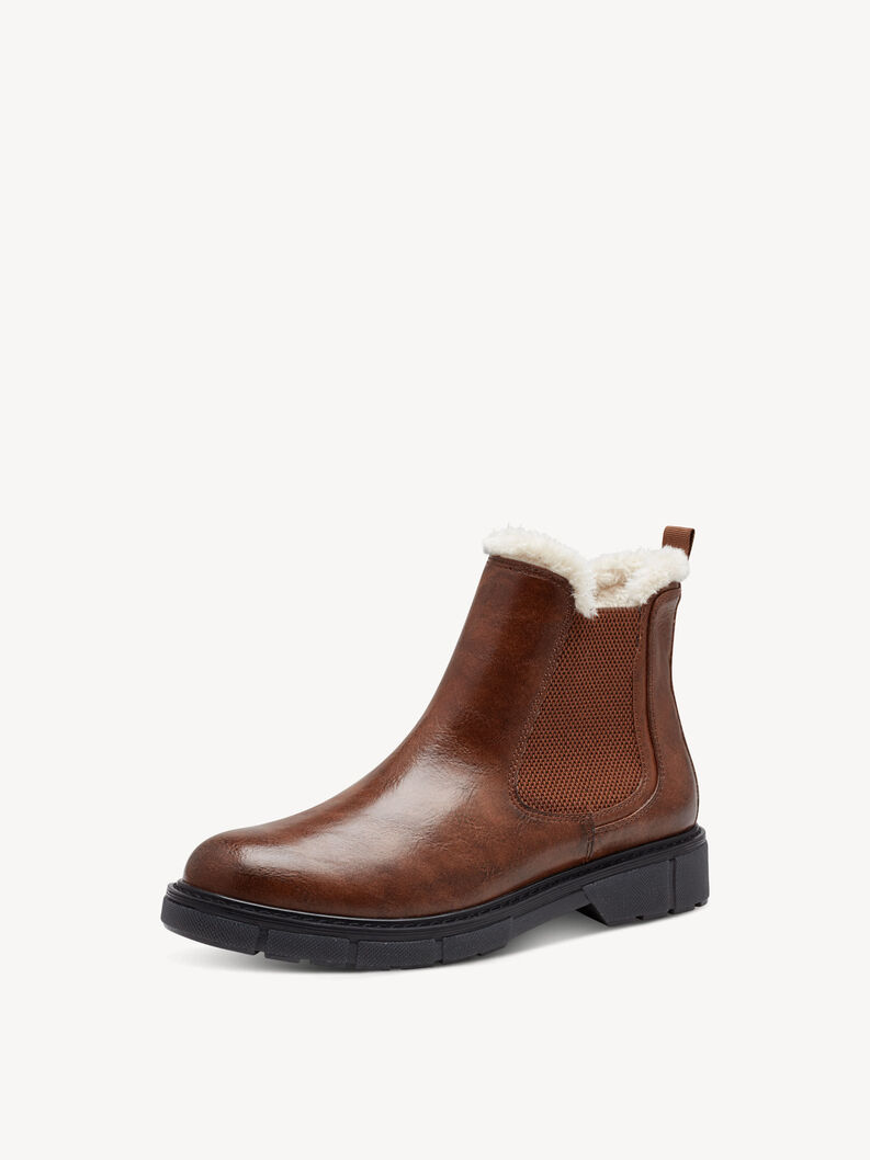 Chelsea Boot - braun Warmfutter, COGNAC COMB, hi-res