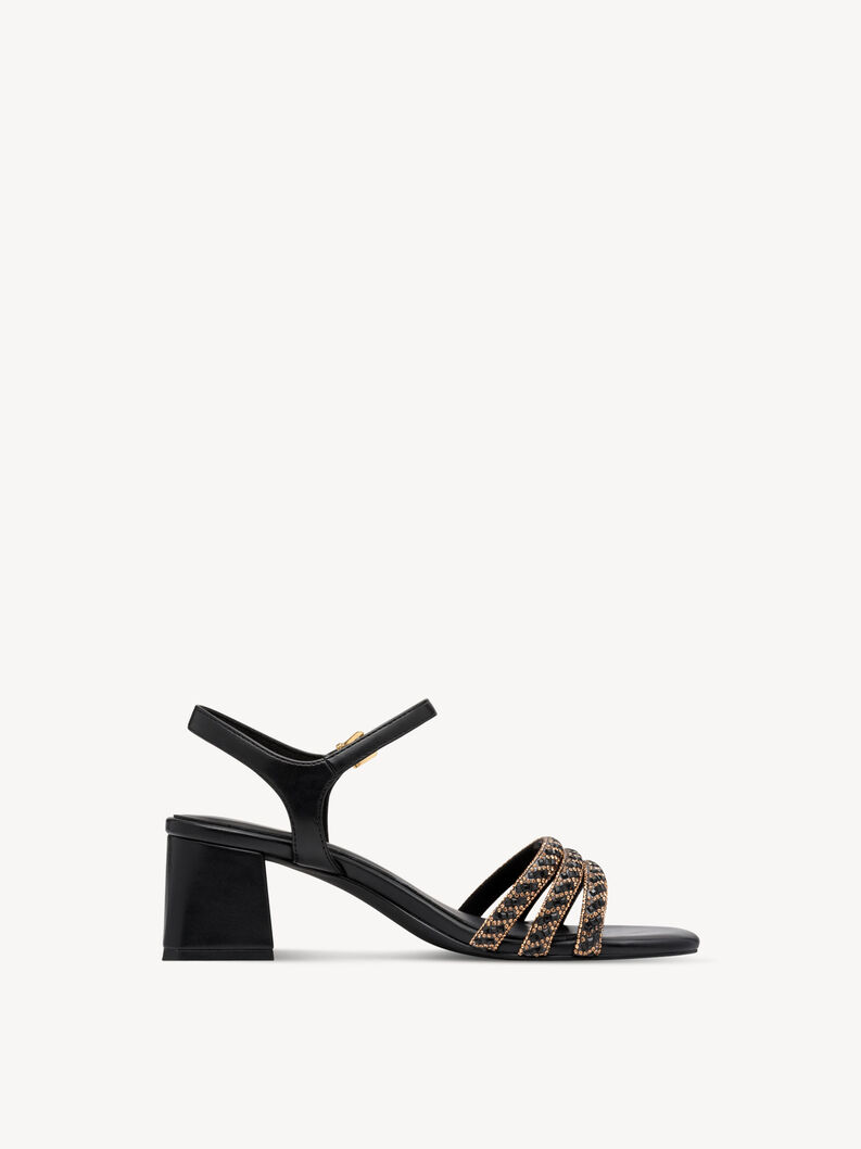 Sandale - schwarz, BLACK, hi-res