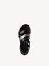 Ledersandale - schwarz, BLACK COMB, hi-res