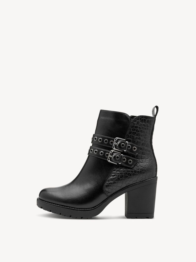 Stiefelette - schwarz, BLACK, hi-res