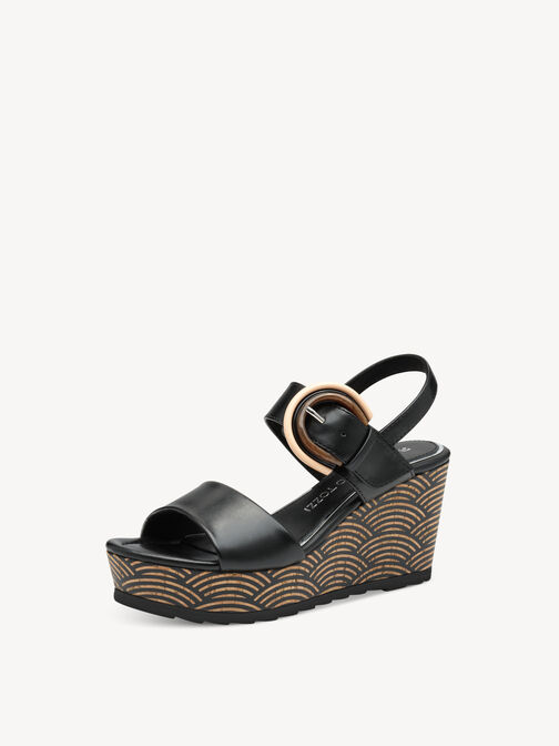 Sandale - schwarz, BLACK, hi-res