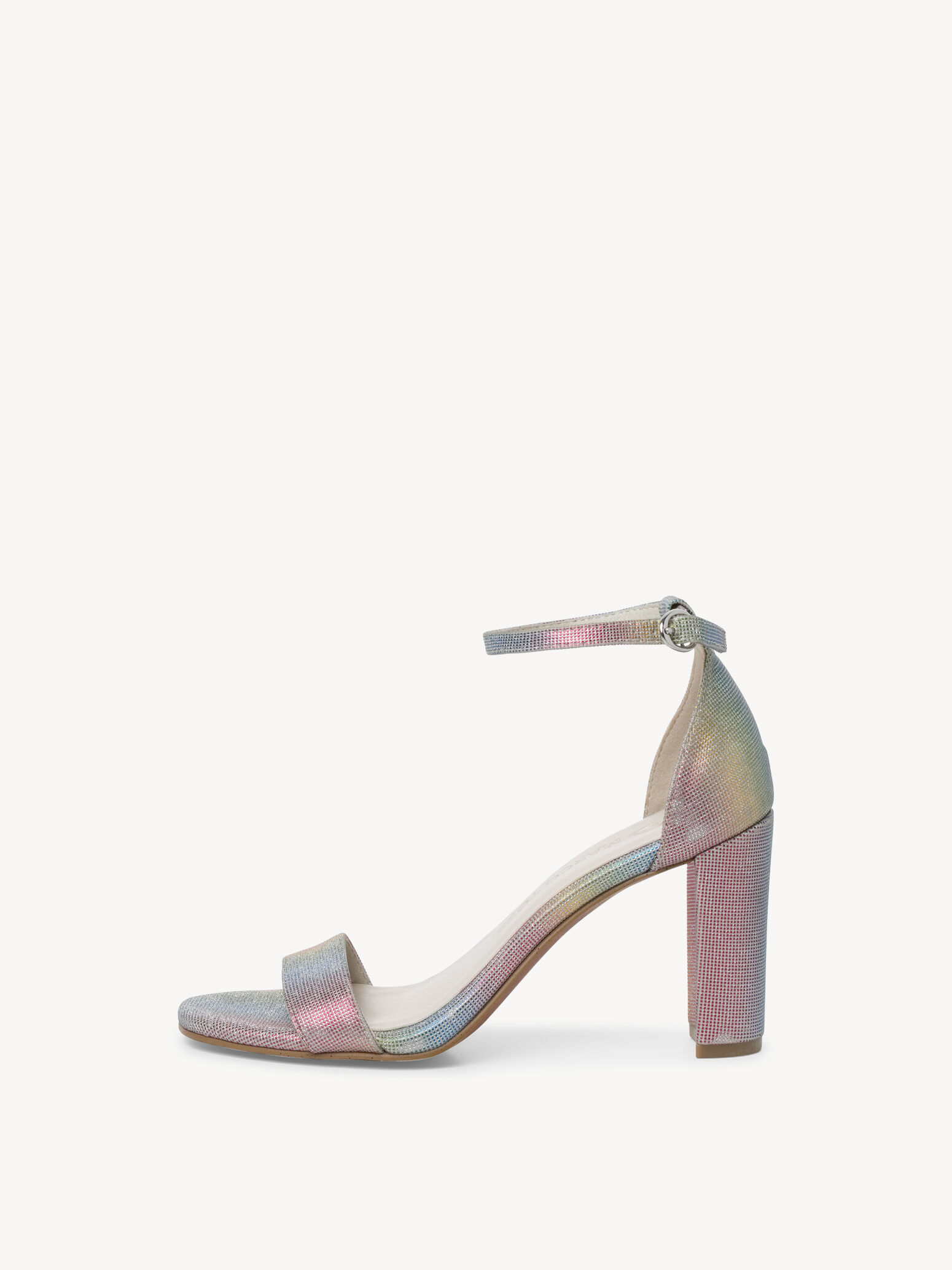 Sandale talon multicolore outlet