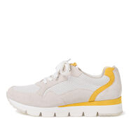 Basket en cuir - blanc, OFFWHITE COMB, hi-res