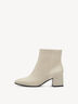 Lederstiefelette - beige, CREAM, hi-res
