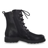 Leather Bootie - black, BLACK ANTIC, hi-res