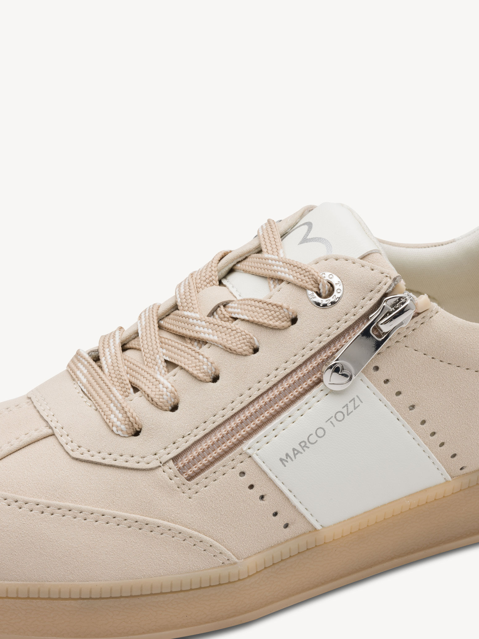 Marco Tozzi Dames 2-23736-45 sneakers, Cream Comb, 41 EU, Crèam Kam., 41 EU