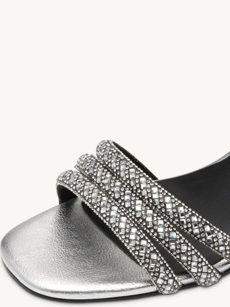 Sandal - silver, SILVER, hi-res