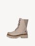 Lederstiefelette - beige Warmfutter, TAUPE COMB, hi-res