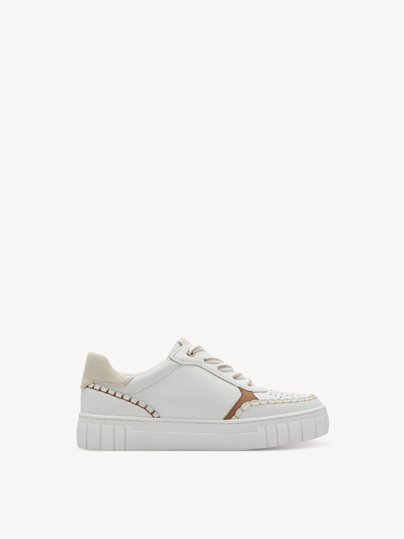 Sneaker - white, WHITE/DUNE, hi-res