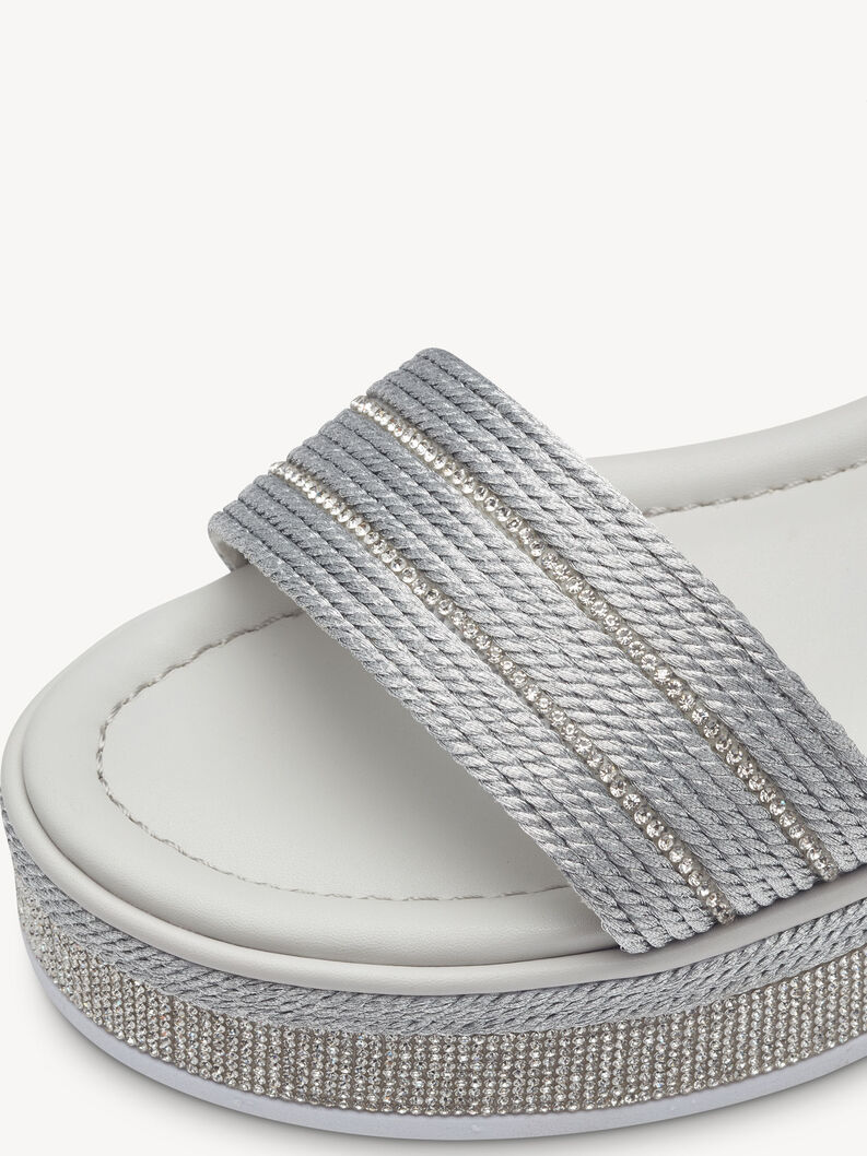 Sandal - silver, SILVER, hi-res