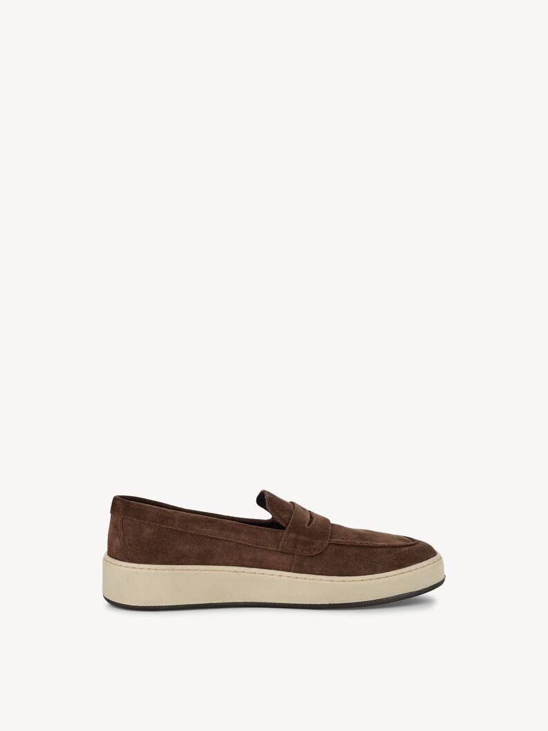 Lederslipper - braun, CAFE, hi-res