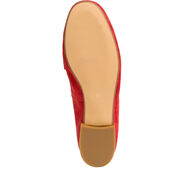 Lederslipper - rot, RED, hi-res
