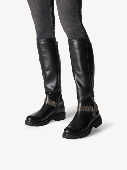 Stiefel - schwarz, BLACK, hi-res