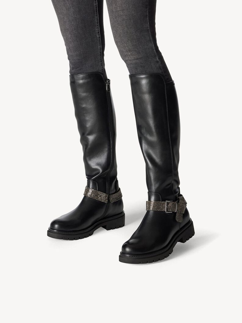 Stiefel - schwarz, BLACK, hi-res