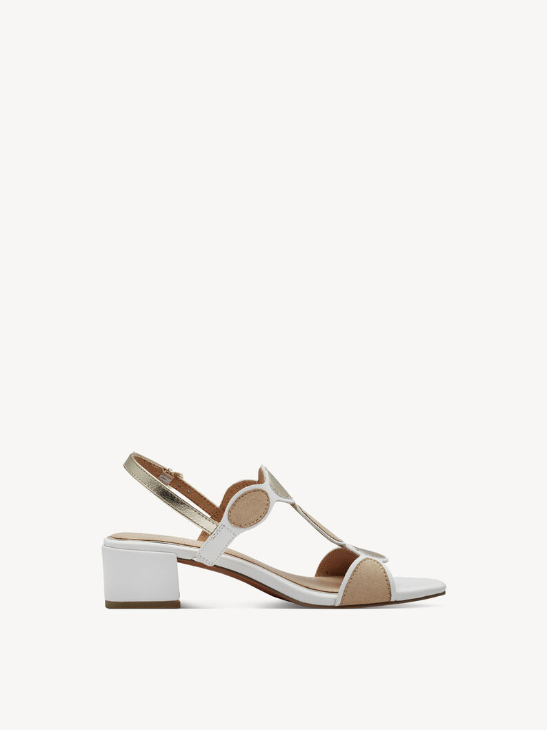 Sandal - white, WHITE COMB, hi-res