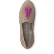 Lederslipper - beige, NUDE COMB, hi-res
