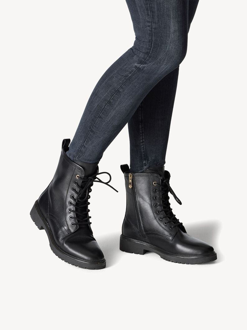 Stiefelette - schwarz, BLACK, hi-res