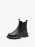 Leder Chelsea Boot - schwarz Warmfutter, BLACK, hi-res