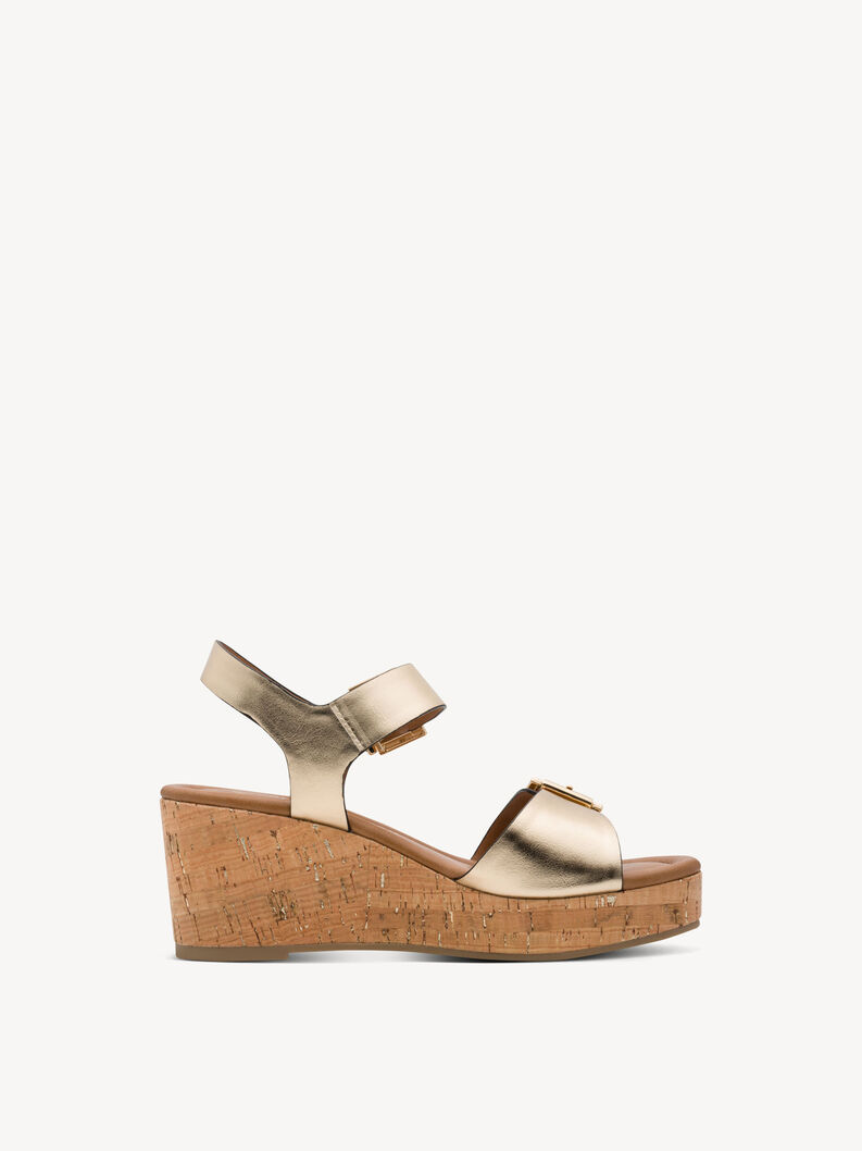 Sandale - metallic, GOLD, hi-res