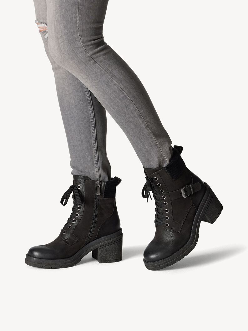 Stiefelette - schwarz, BLACK, hi-res