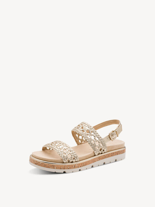 Sandale - metallic, GOLD, hi-res