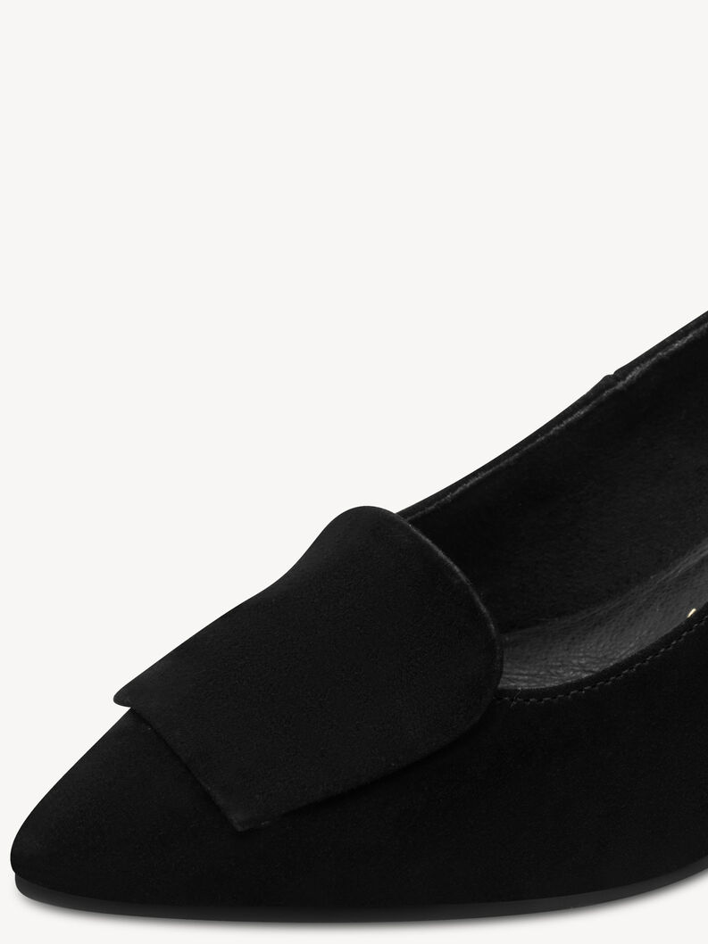 Lederpumps - schwarz, BLACK, hi-res