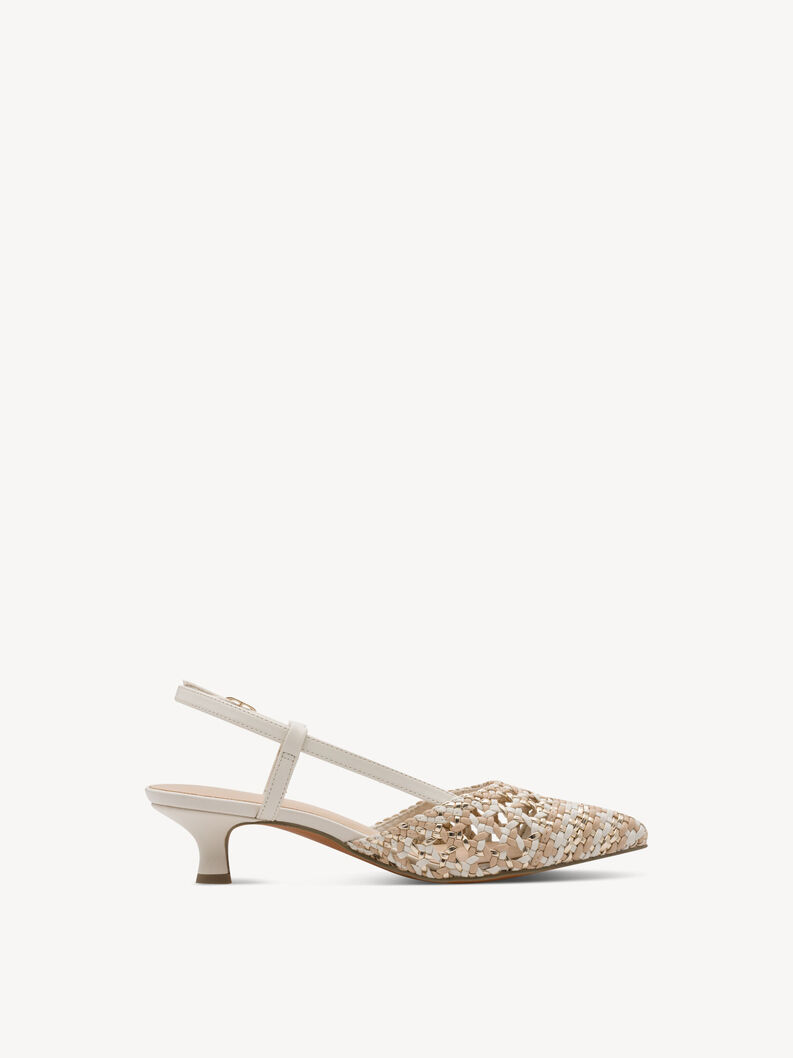 Slingpumps - beige, CREAM COMB, hi-res