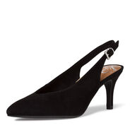 Pompes d'élingage en cuir - noir, BLACK, hi-res