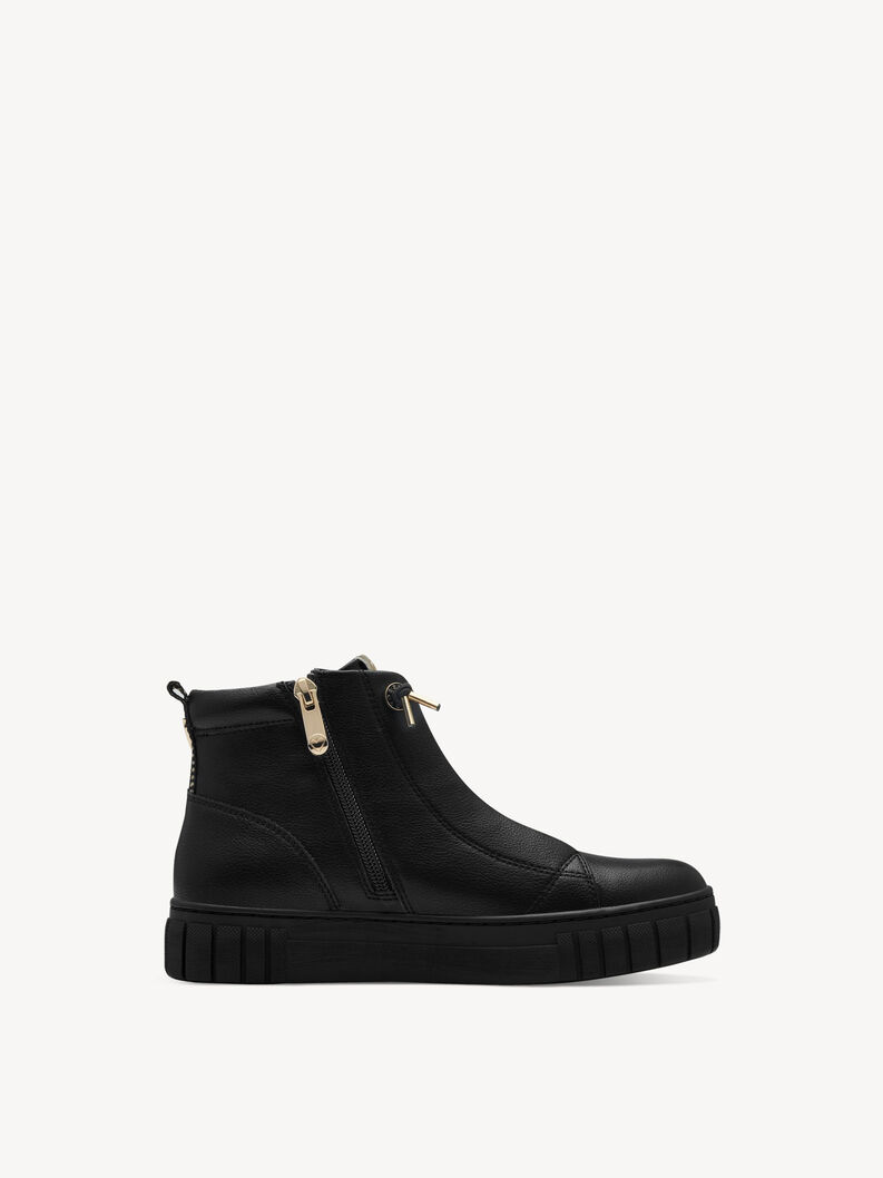 Stiefelette - schwarz, BLACK, hi-res