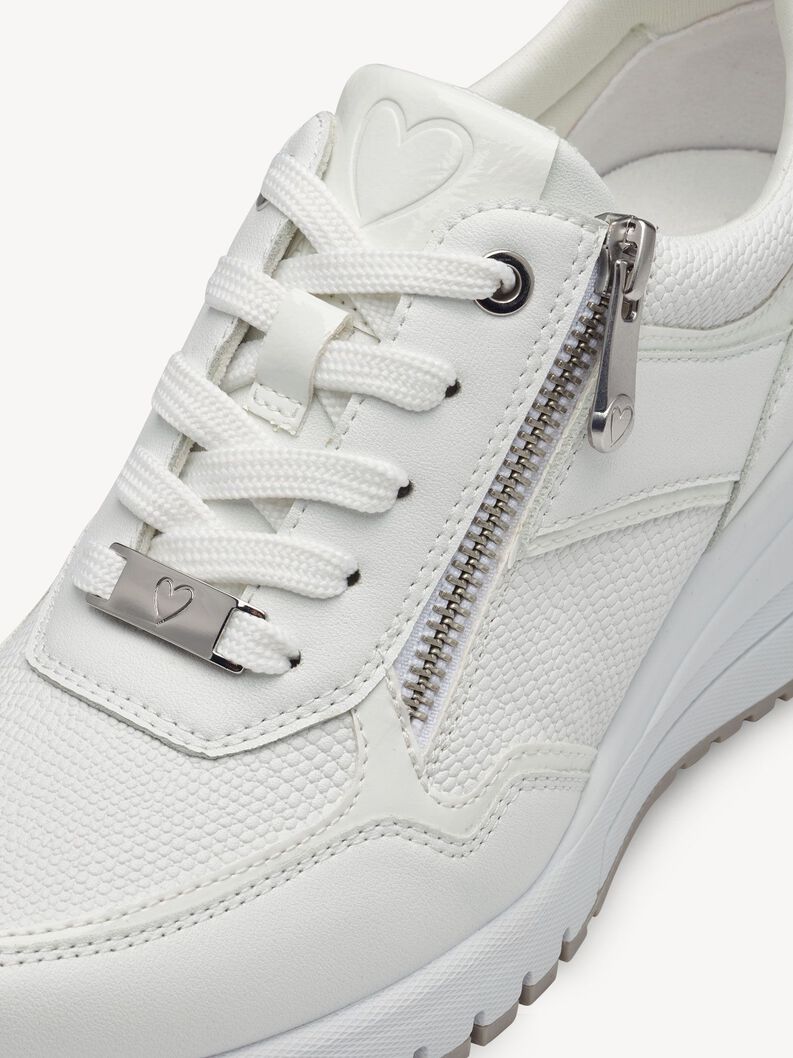 Sneaker - bianco, WHITE, hi-res