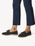 Lederslipper - blau, NAVY, hi-res