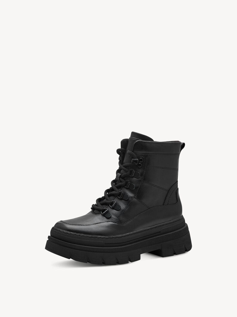 Stiefelette - schwarz Warmfutter, BLACK, hi-res