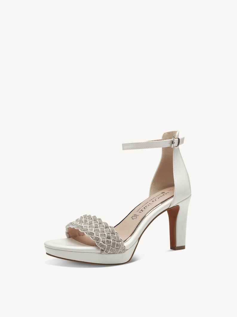 Sandale - beige, IVORY PATENT, hi-res