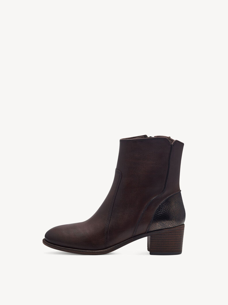 Bootie - brown, MOCCA COMB, hi-res