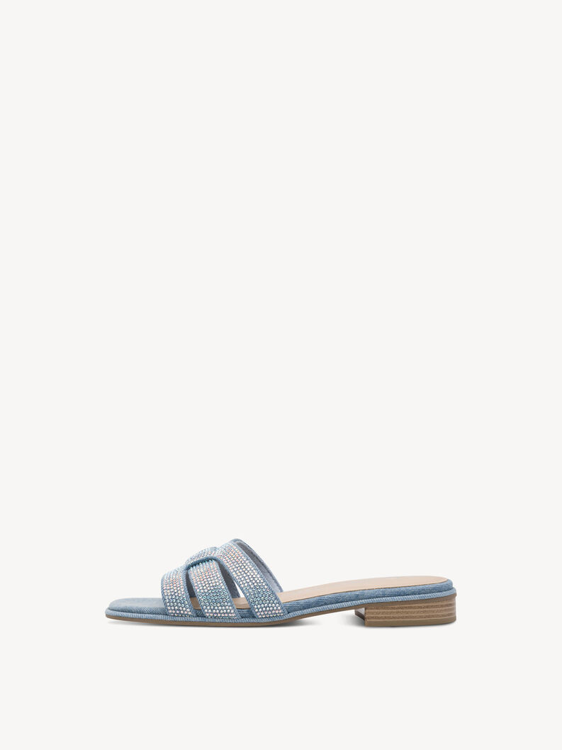 Pantolette - blau, LT.BLUE JEANS, hi-res