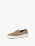 Lederslipper - beige, TAUPE, hi-res