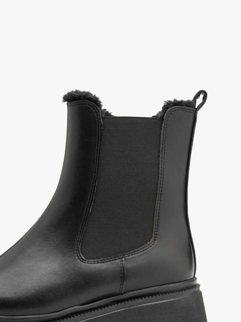 Chelsea Boot - schwarz Warmfutter, BLACK, hi-res