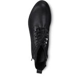 Leather Bootie - black, BLACK ANTIC, hi-res