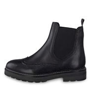 Bottine Chelsea en cuir - noir, BLACK ANT.COMB, hi-res