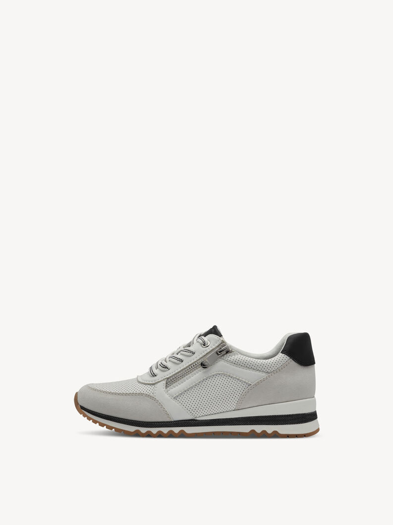 Sneaker - wei&szlig;, WHITE/BLACK, hi-res