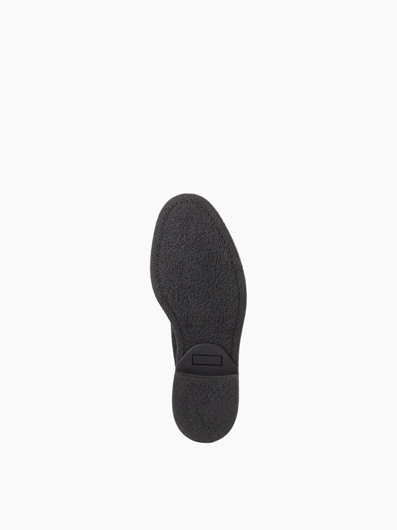 Lederhalbschuh - schwarz, BLACK, hi-res