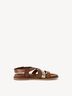 Ledersandale - braun, COGNAC COMB, hi-res