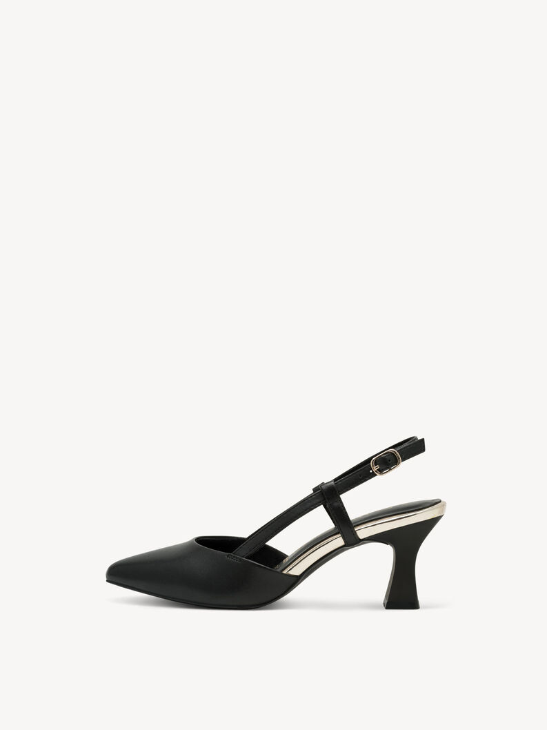 Scarpe con cinturino alla caviglia - nero, BLACK, hi-res
