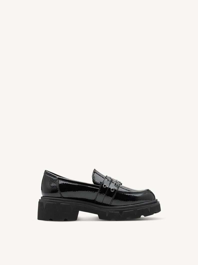 Slipper - schwarz, BLACK PATENT, hi-res