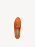 Lederslipper - orange, ORANGE, hi-res