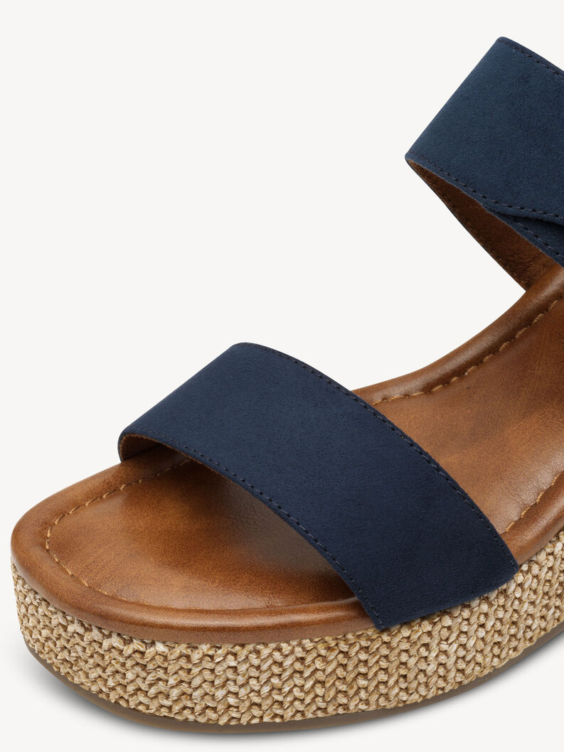 Sandal - blue, NAVY, hi-res