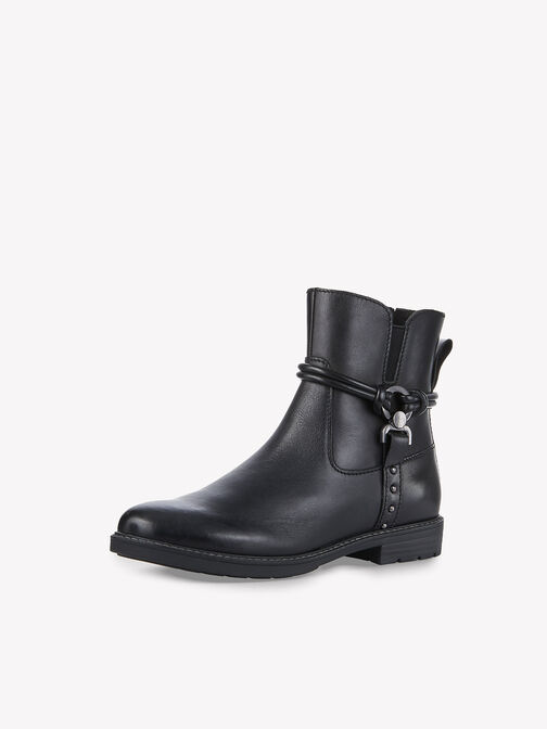 Stiefelette - schwarz, BLACK, hi-res