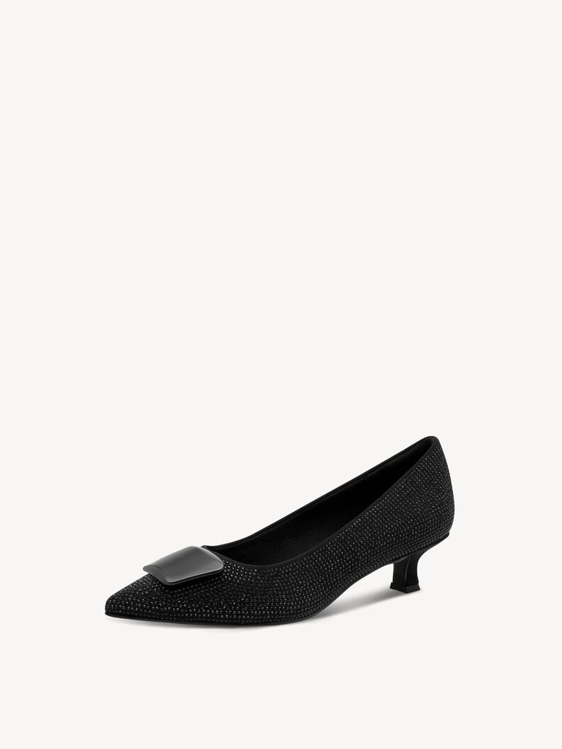 Pumps - schwarz, BLACK GLITTER, hi-res